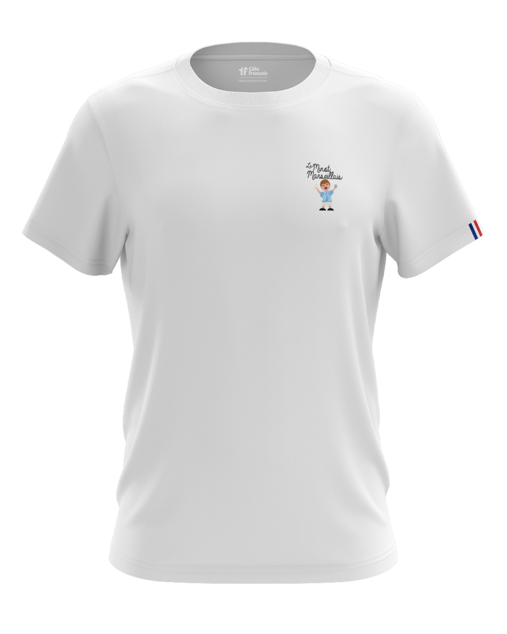 T-Shirt "Le minot Marseillais" - Blanc