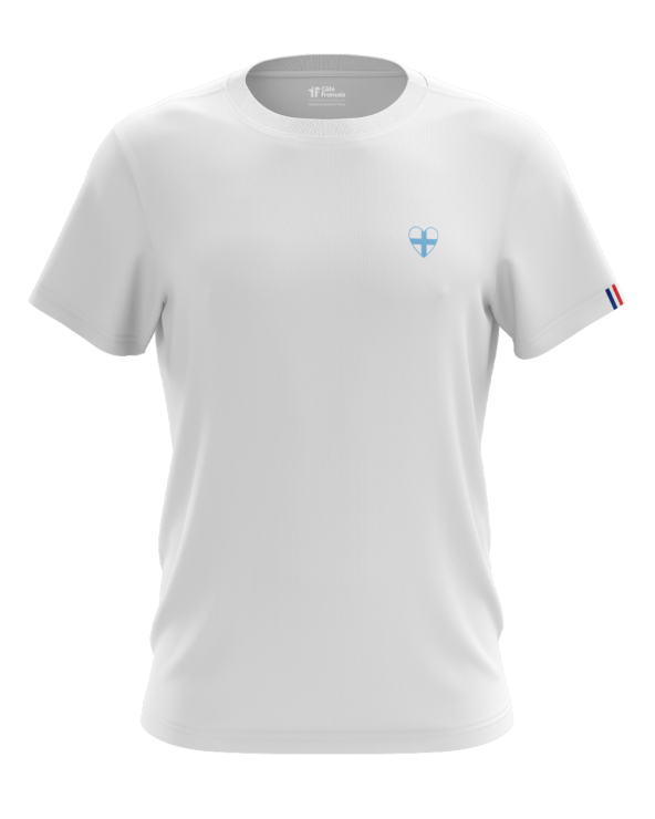 T-Shirt "Coeur Phocéen" - blanc