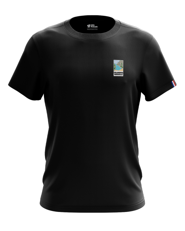 T-Shirt "Les Calanques" - noir