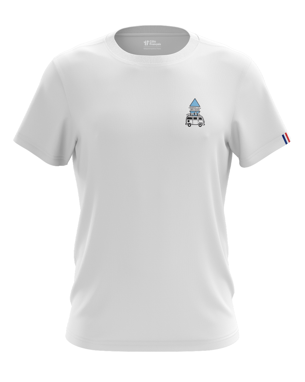 T-Shirt "Van Marseillais Libre & Sauvage" - blanc