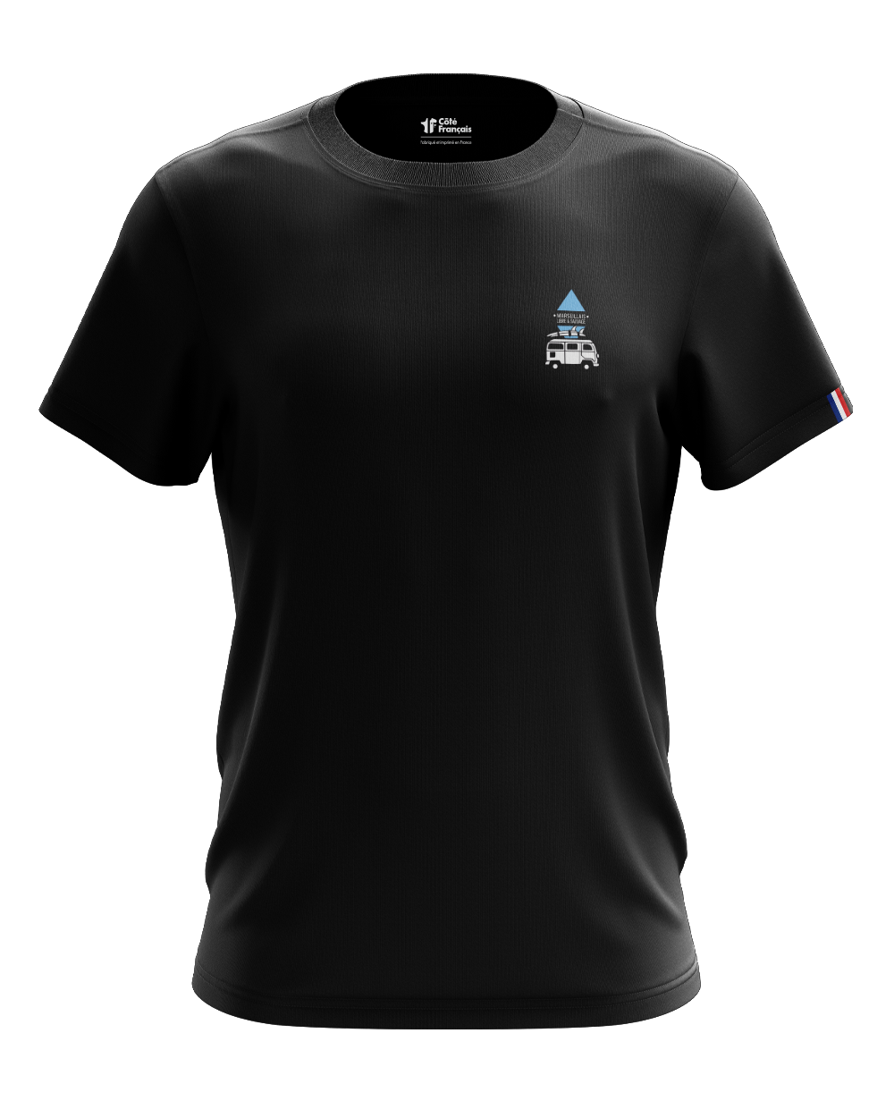 T-Shirt "Van Marseillais Libre & Sauvage" - noir