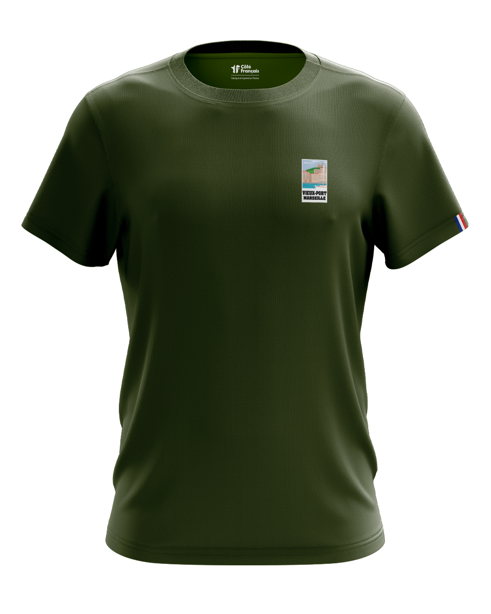 T-Shirt "Vieux Port de Marseille" - kaki T-Shirt "Vieux Port de Marseille" - kaki