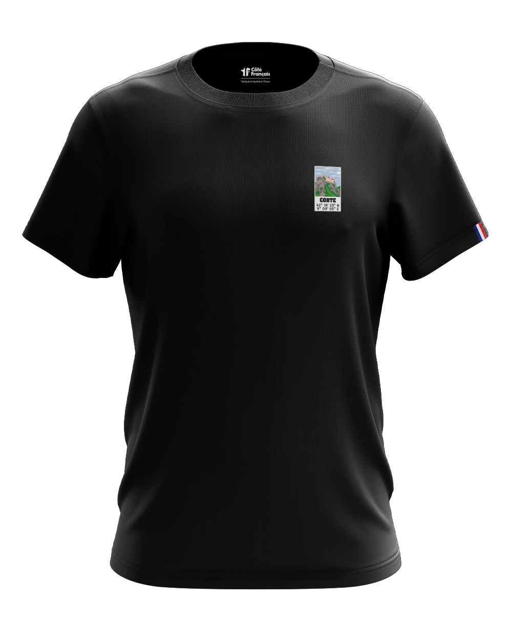 T-Shirt "Ville de Corte" - noir T-Shirt "Ville de Corte" - noir