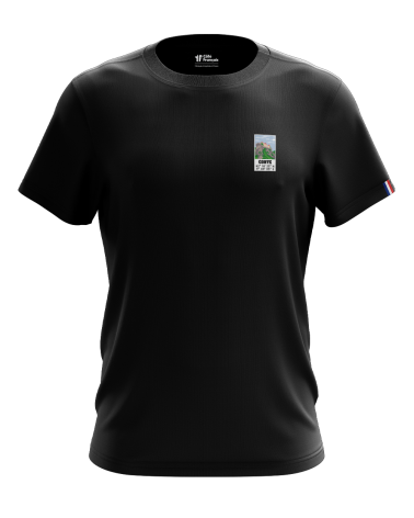 T-Shirt "Ville de Corte" - noir