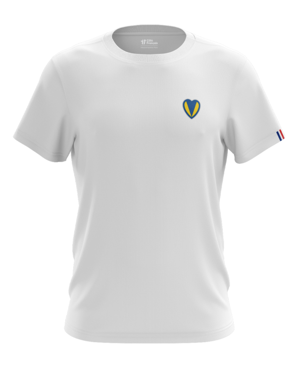 T-Shirt "Cœur 83" - blanc