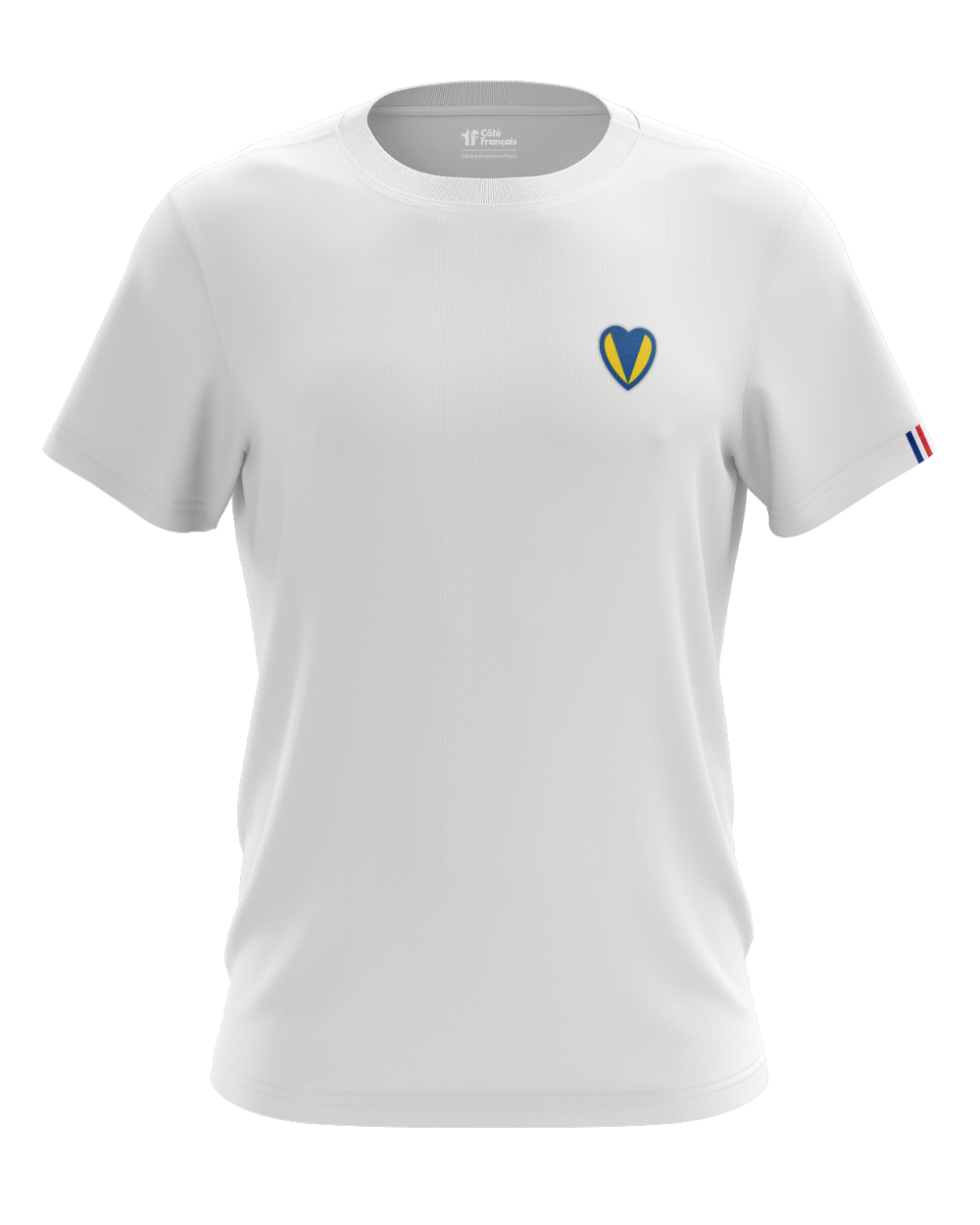 T-Shirt "Cœur 83" - blanc