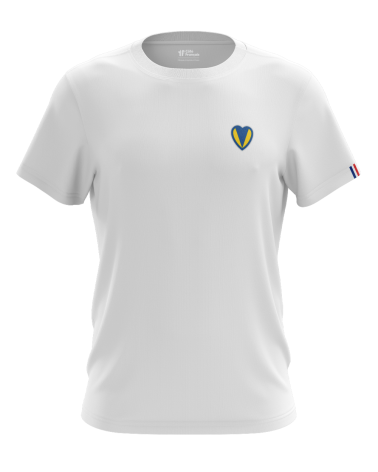 T-Shirt "Cœur 83" - blanc