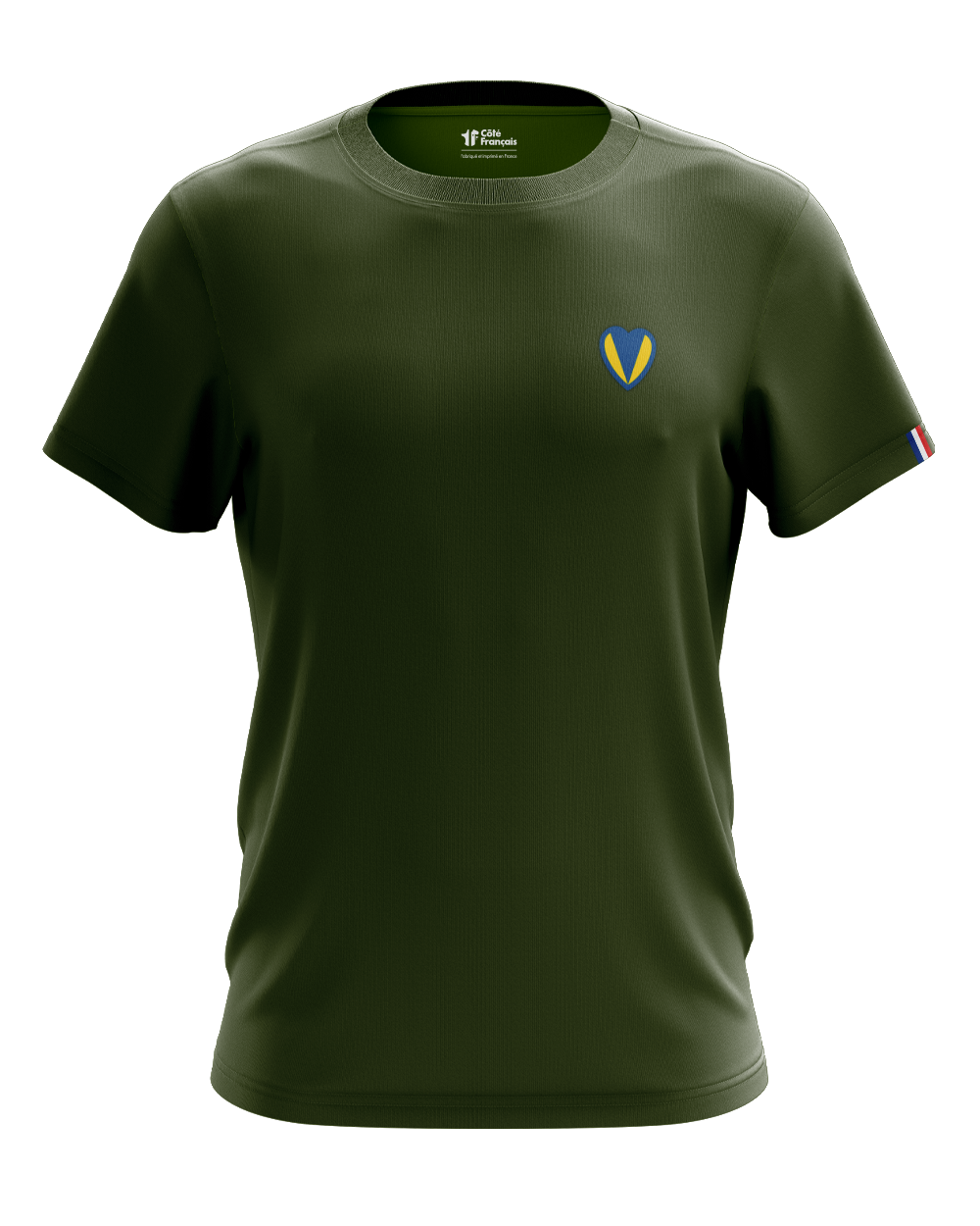 T-Shirt "Cœur 83" - kaki T-Shirt "Cœur 83" - kaki