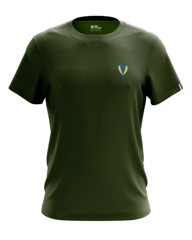 T-Shirt "Cœur 83" - kaki