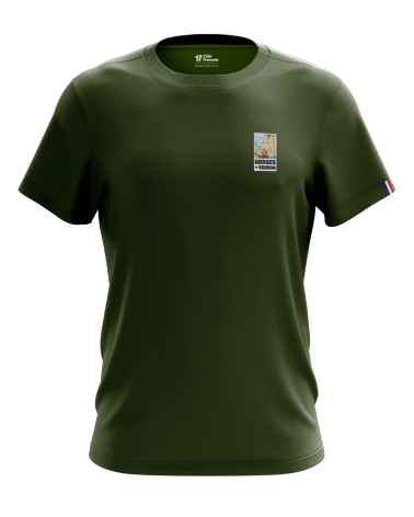 T-Shirt "Gorges du Verdon" - kaki