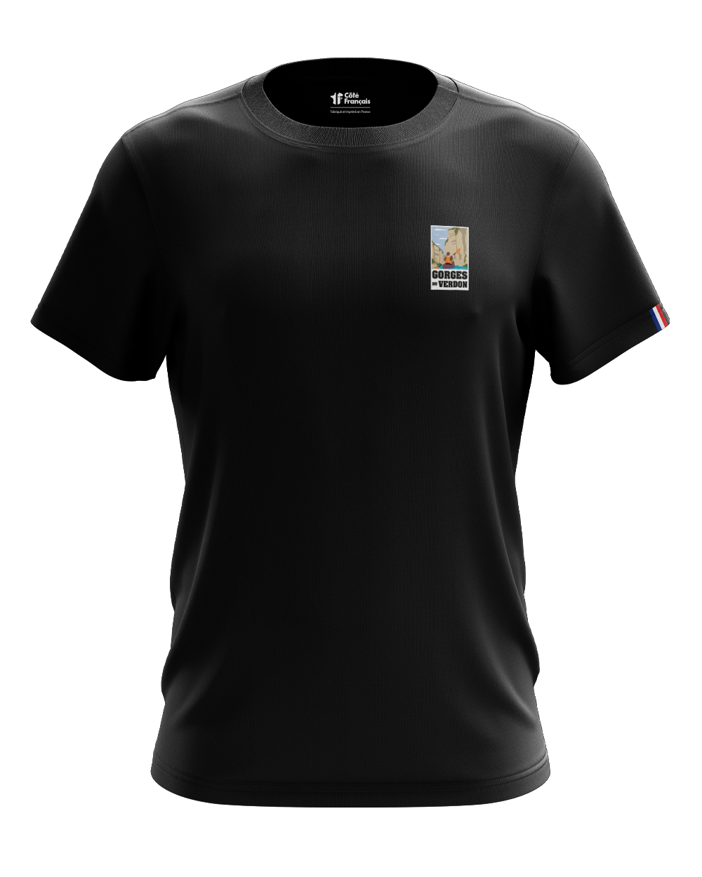 T-Shirt "Gorges du Verdon" - noir T-Shirt "Gorges du Verdon" - noir