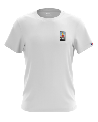 T-Shirt "ST Tropez" - blanc
