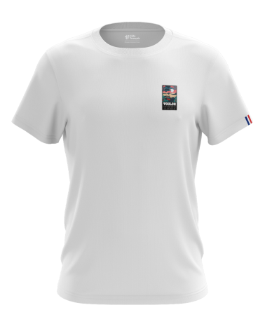 T-Shirt "Toulon" - blanc