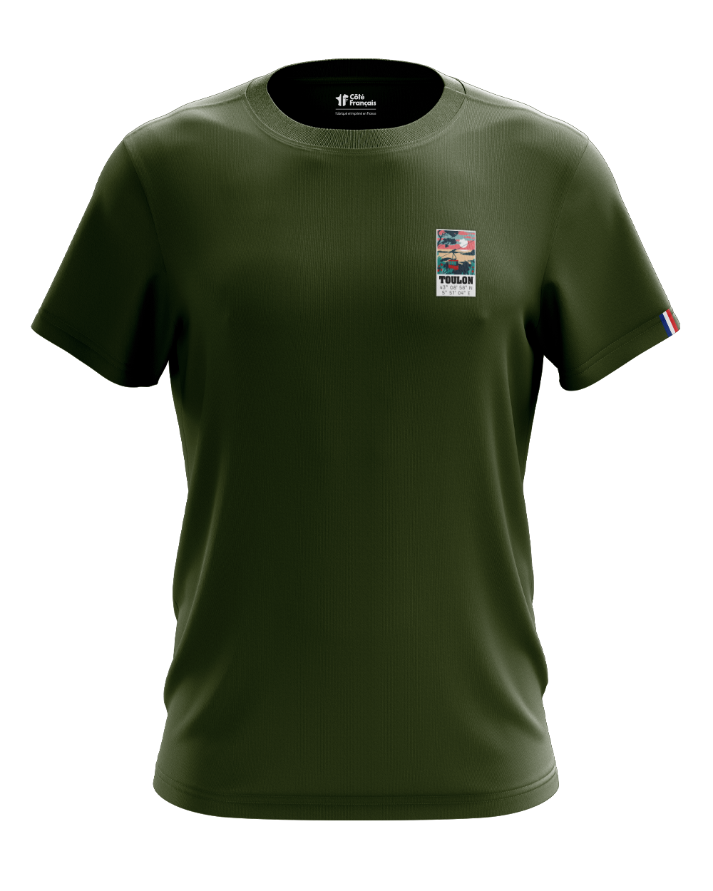 T-Shirt "Toulon" - kaki T-Shirt "Toulon" - kaki
