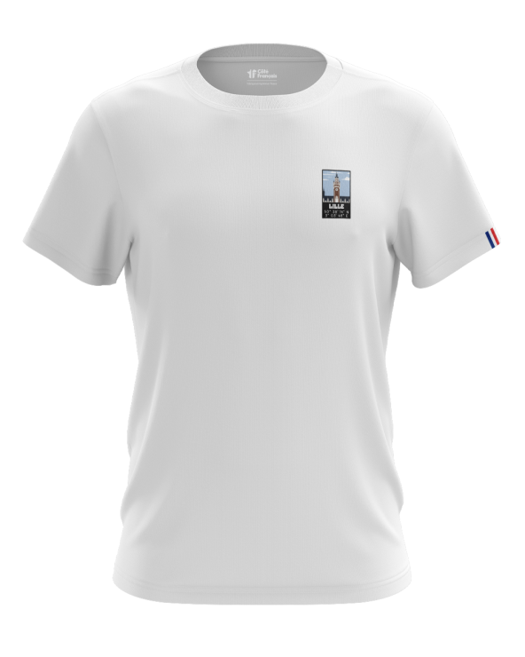 T-Shirt "Lille Beffroi" - blanc