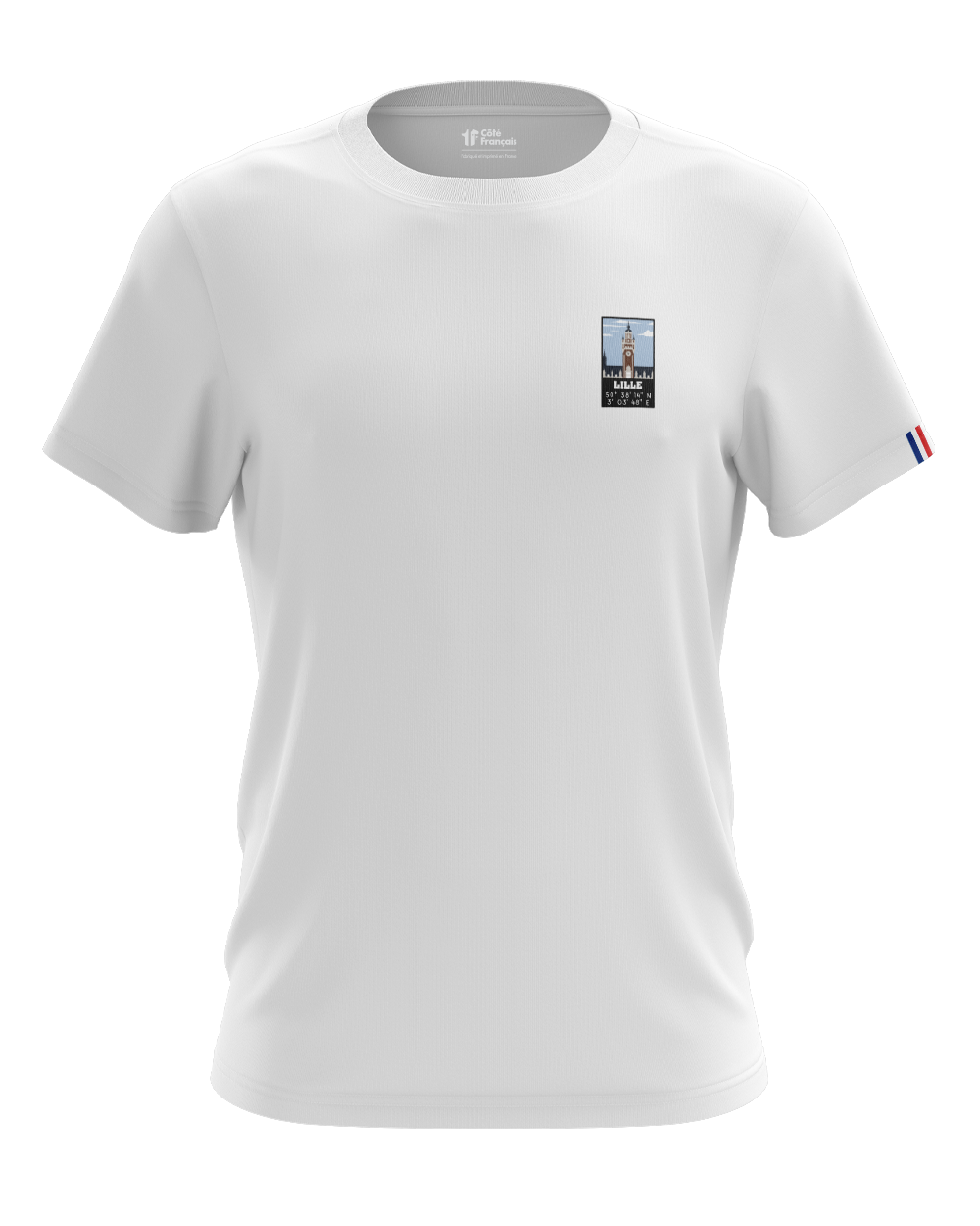 T-Shirt "Lille Beffroi" - blanc