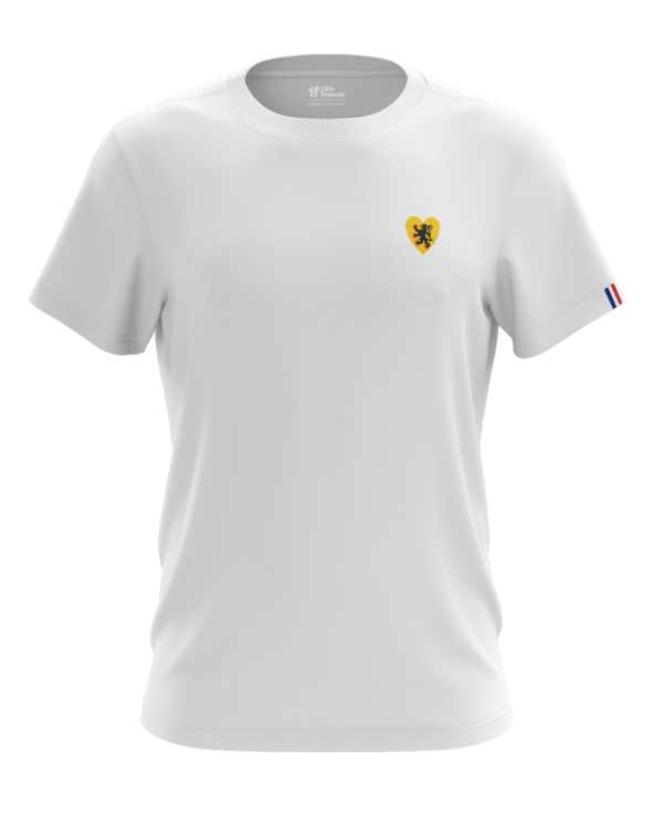 T-Shirt "Cœur 59" - blanc