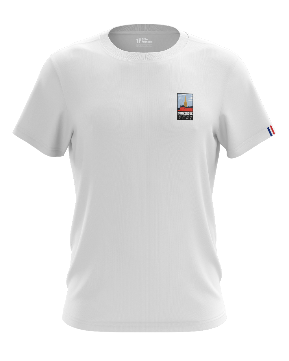 T-Shirt "Dunkerque" - blanc