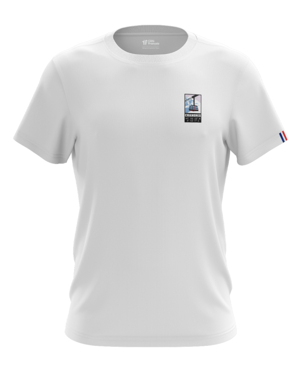 T-Shirt "Chamonix"  - blanc