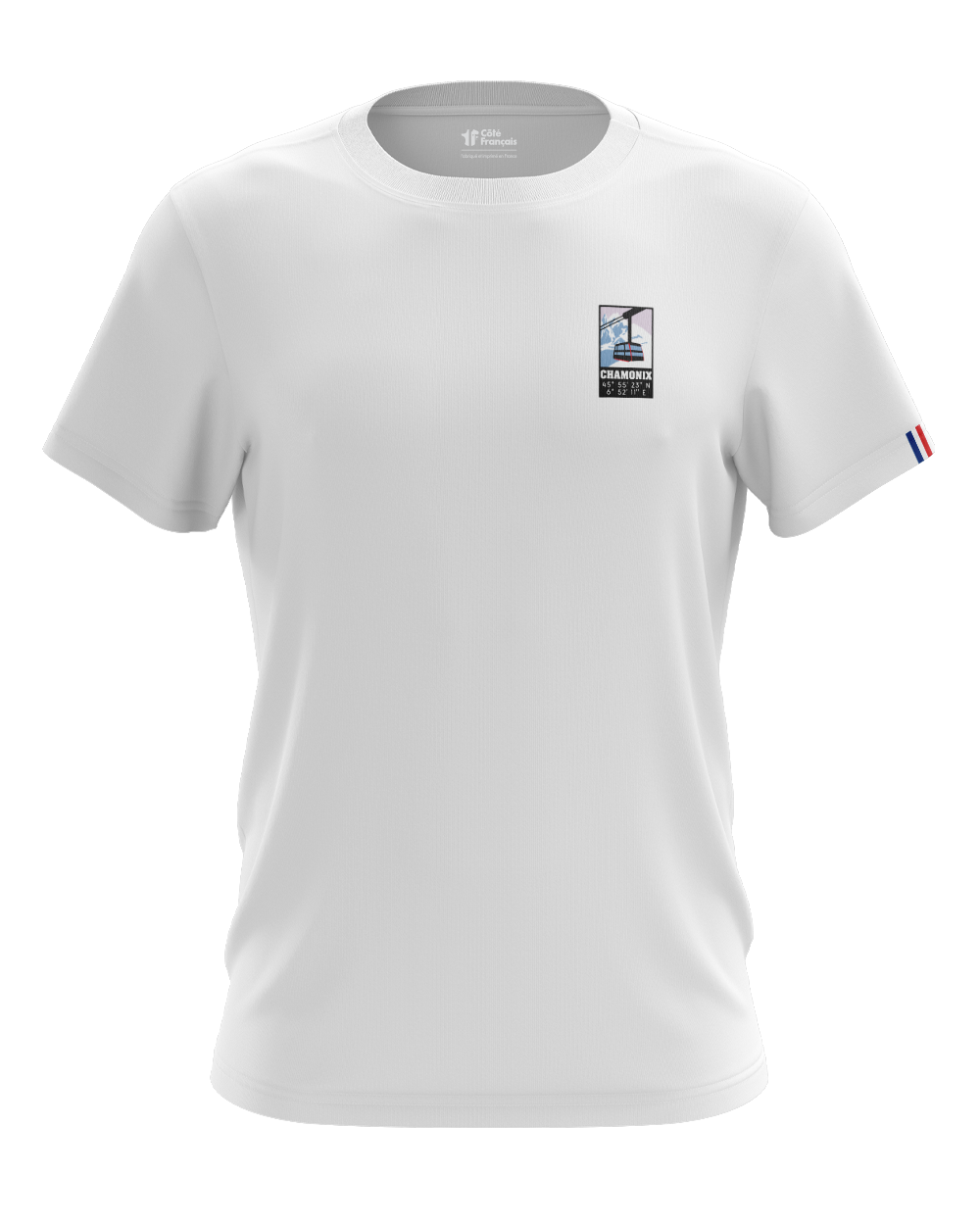T-Shirt "Chamonix"  - blanc