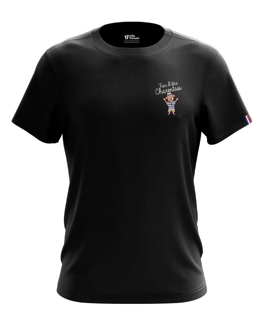T-Shirt "Charentais" - noir T-Shirt "Charentais" - noir