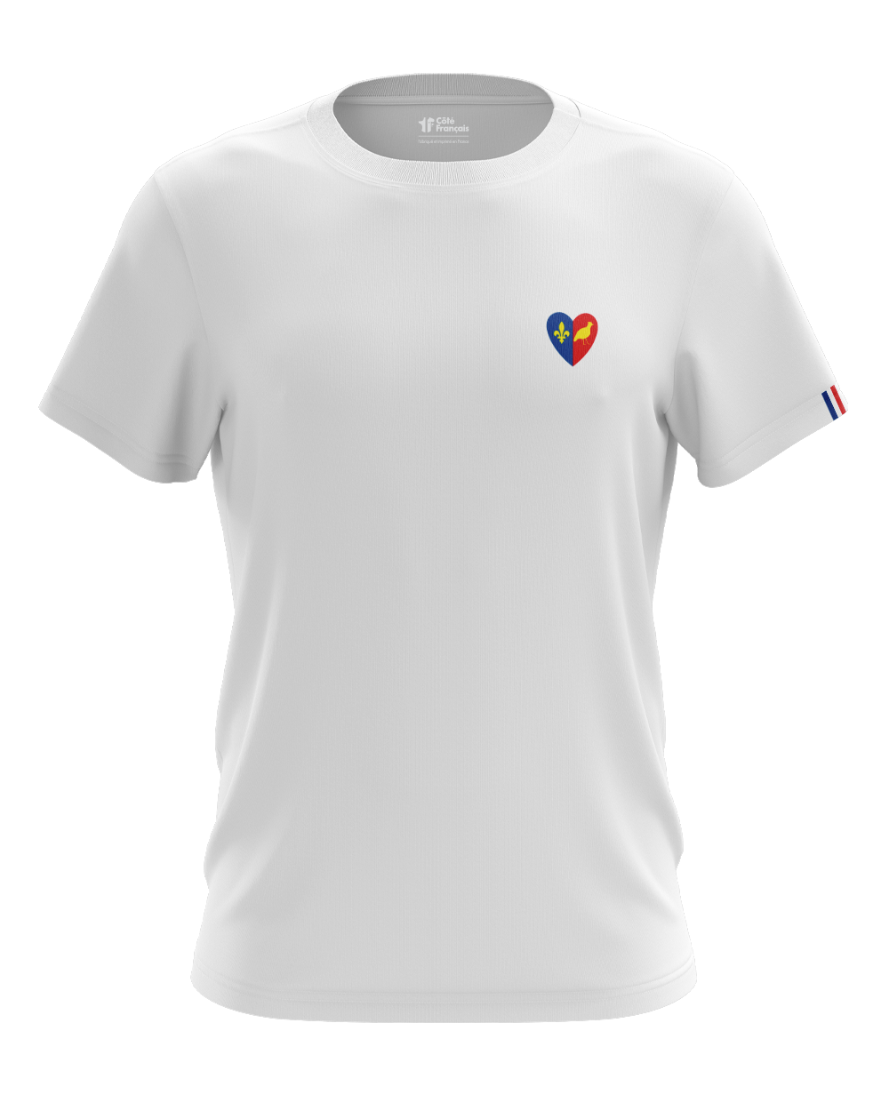 T-Shirt "Coeur 17" - blanc
