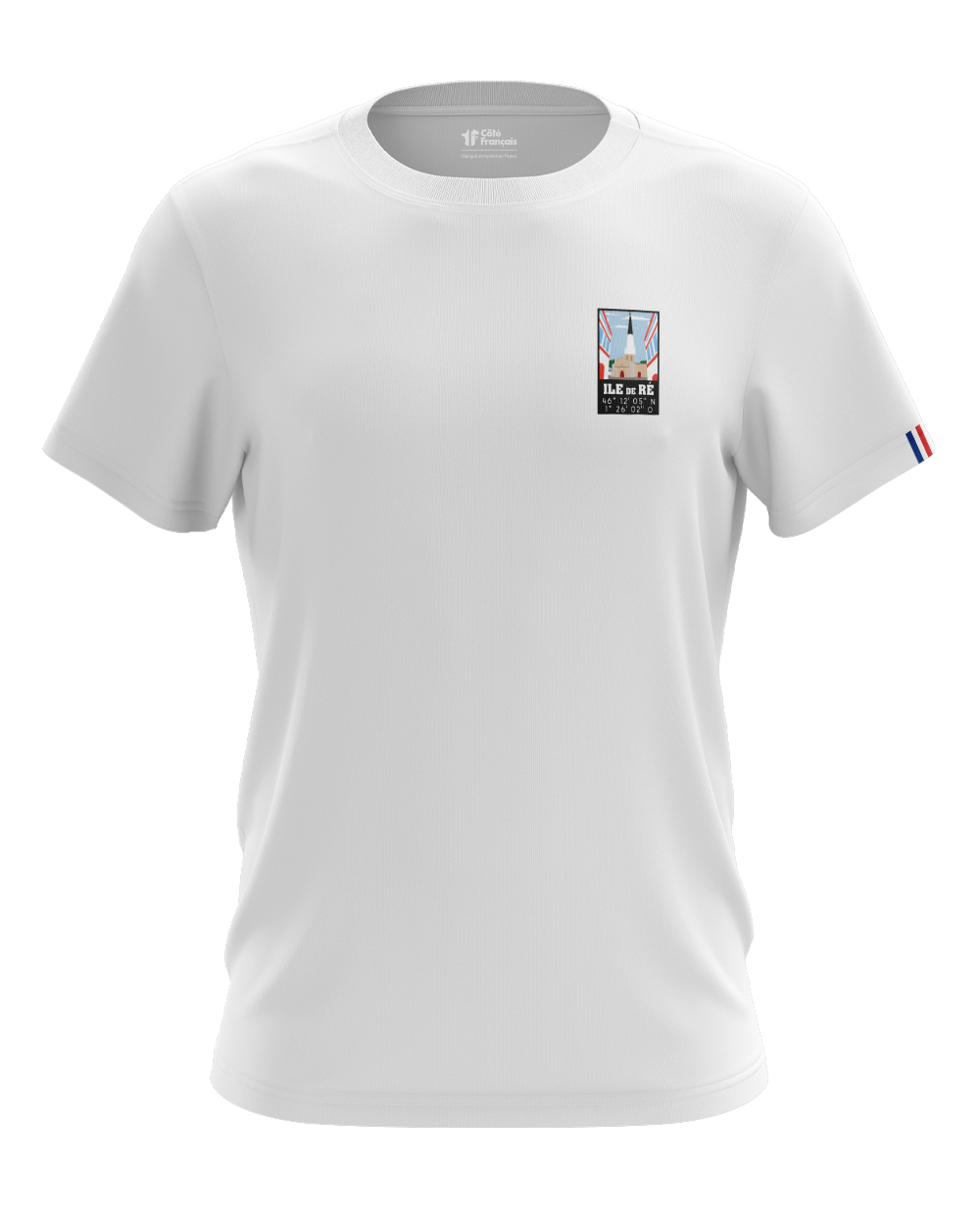 T-Shirt "Ile de Ré" - blanc