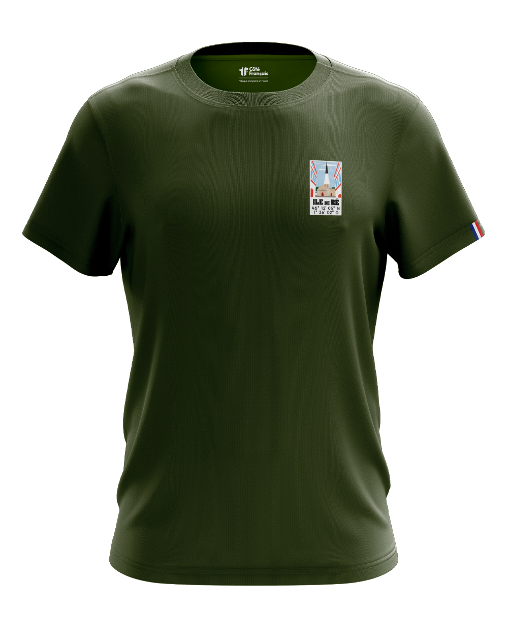 T-Shirt "Ile de Ré" - kaki T-Shirt "Ile de Ré" - kaki