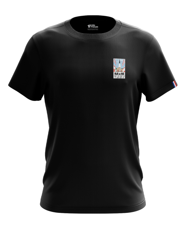 T-Shirt "Ile de Ré" - noir
