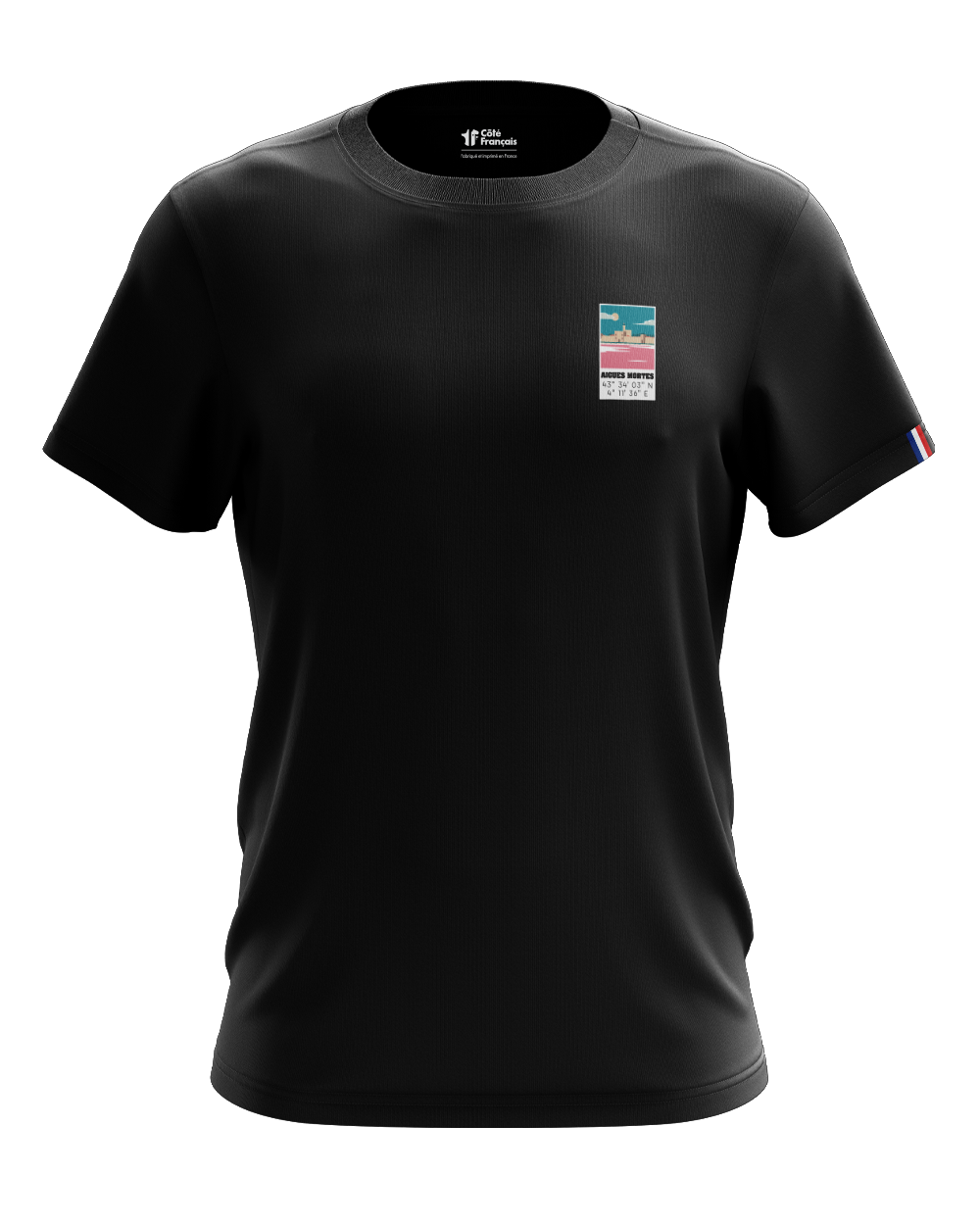 T-Shirt "Aigues Mortes" - noir T-Shirt "Aigues Mortes" - noir