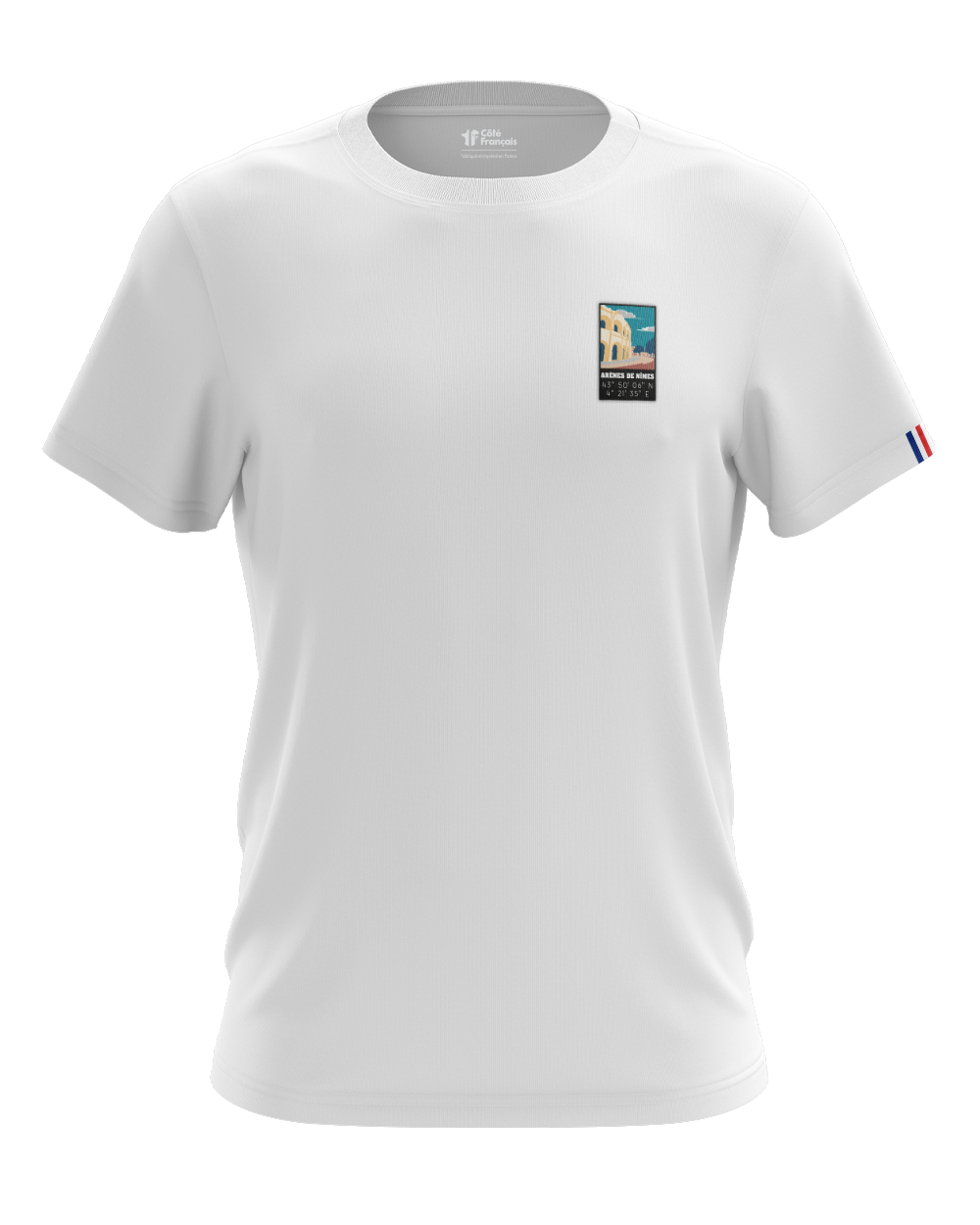T-Shirt "Nîmes" - blanc