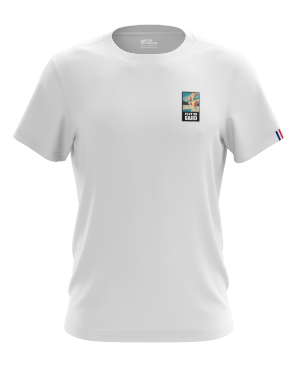 T-Shirt "Pont du Gard" - blanc