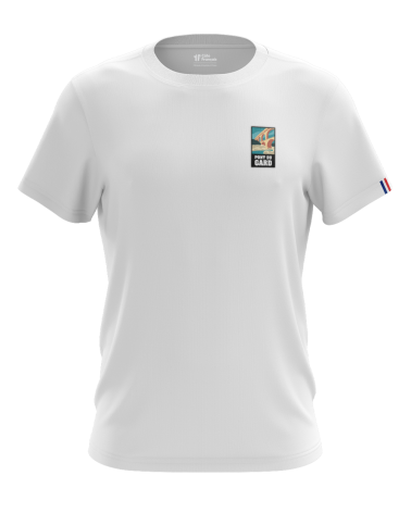 T-Shirt "Pont du Gard" - blanc