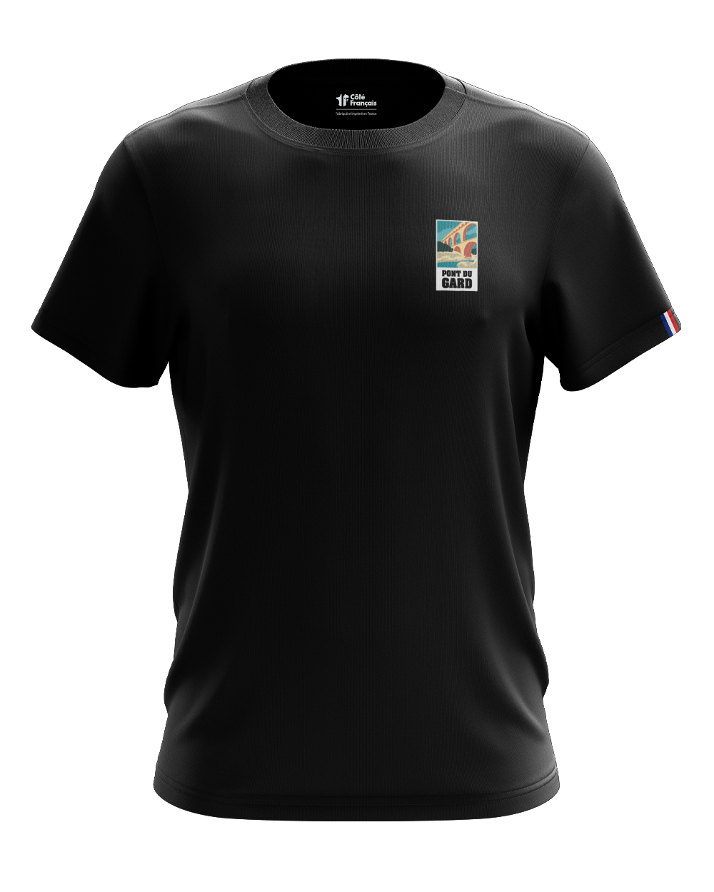 T-Shirt "Pont du Gard" - noir T-Shirt "Pont du Gard" - noir