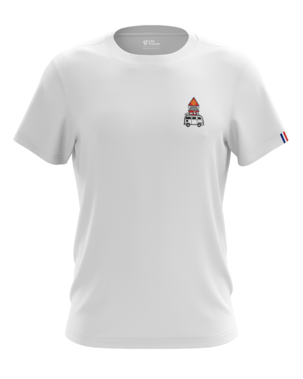 T-Shirt "Van Gardois Libre et Sauvage" - blanc