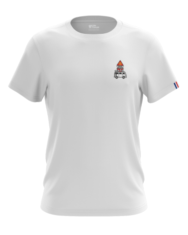 T-Shirt "Van Gardois Libre et Sauvage" - blanc