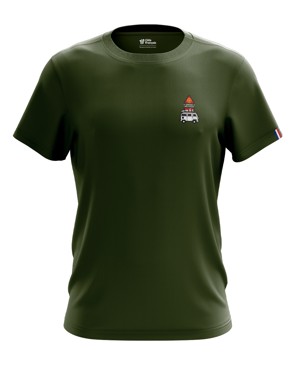 T-Shirt "Van Gardois Libre et Sauvage" - kaki T-Shirt "Van Gardois Libre et Sauvage" - kaki