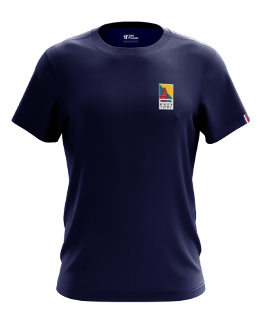 t-shirt Castillet - bleu marine