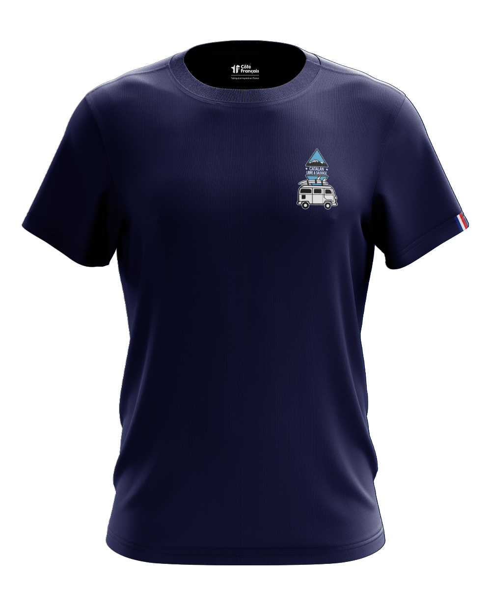 T-Shirt "Catal'van" - bleu marine