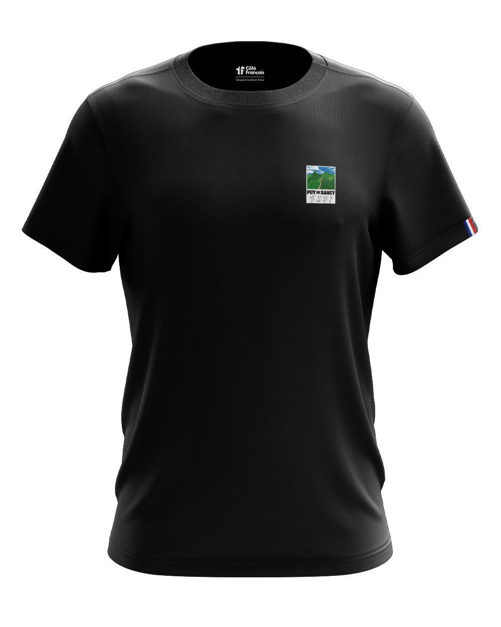 T-Shirt "Puy de Sancy" - noir