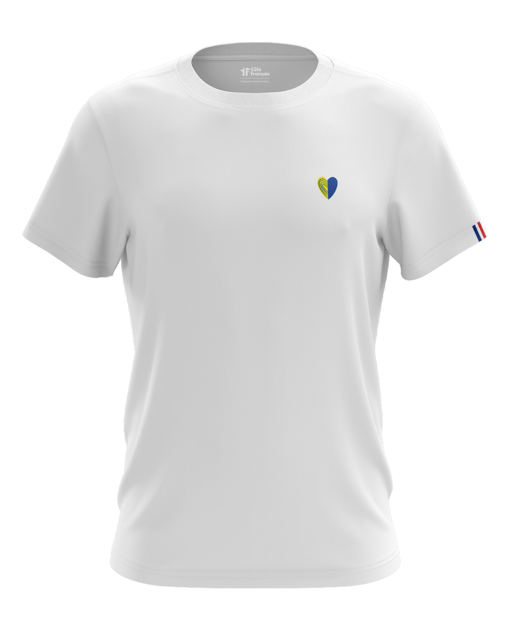 T-Shirt "Coeur" - blanc