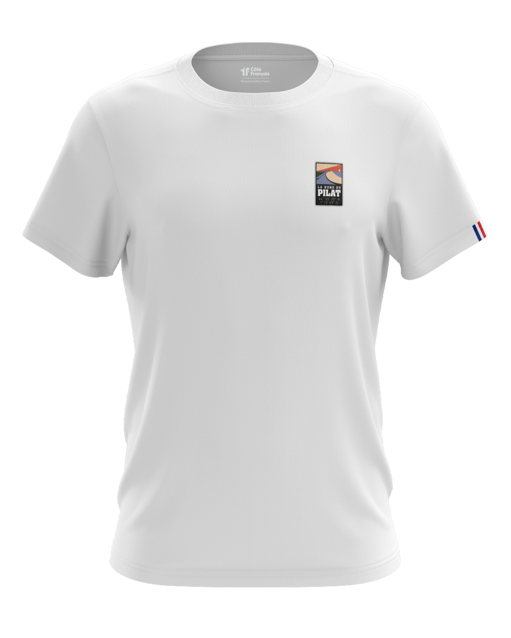 T-Shirt "Dune du pilat" - blanc