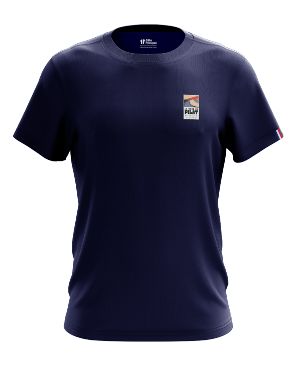 T-Shirt "Dune du pilat" - bleu marine