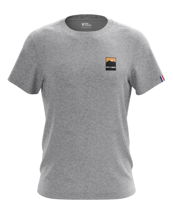 T-Shirt "Puy de Dôme" - gris chiné