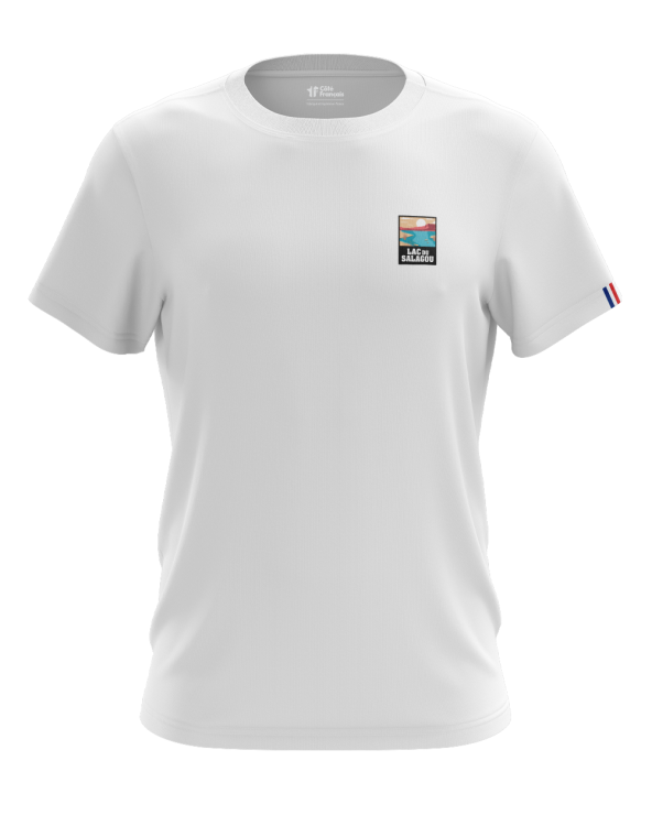 T-Shirt "Lac du Salagou" - blanc