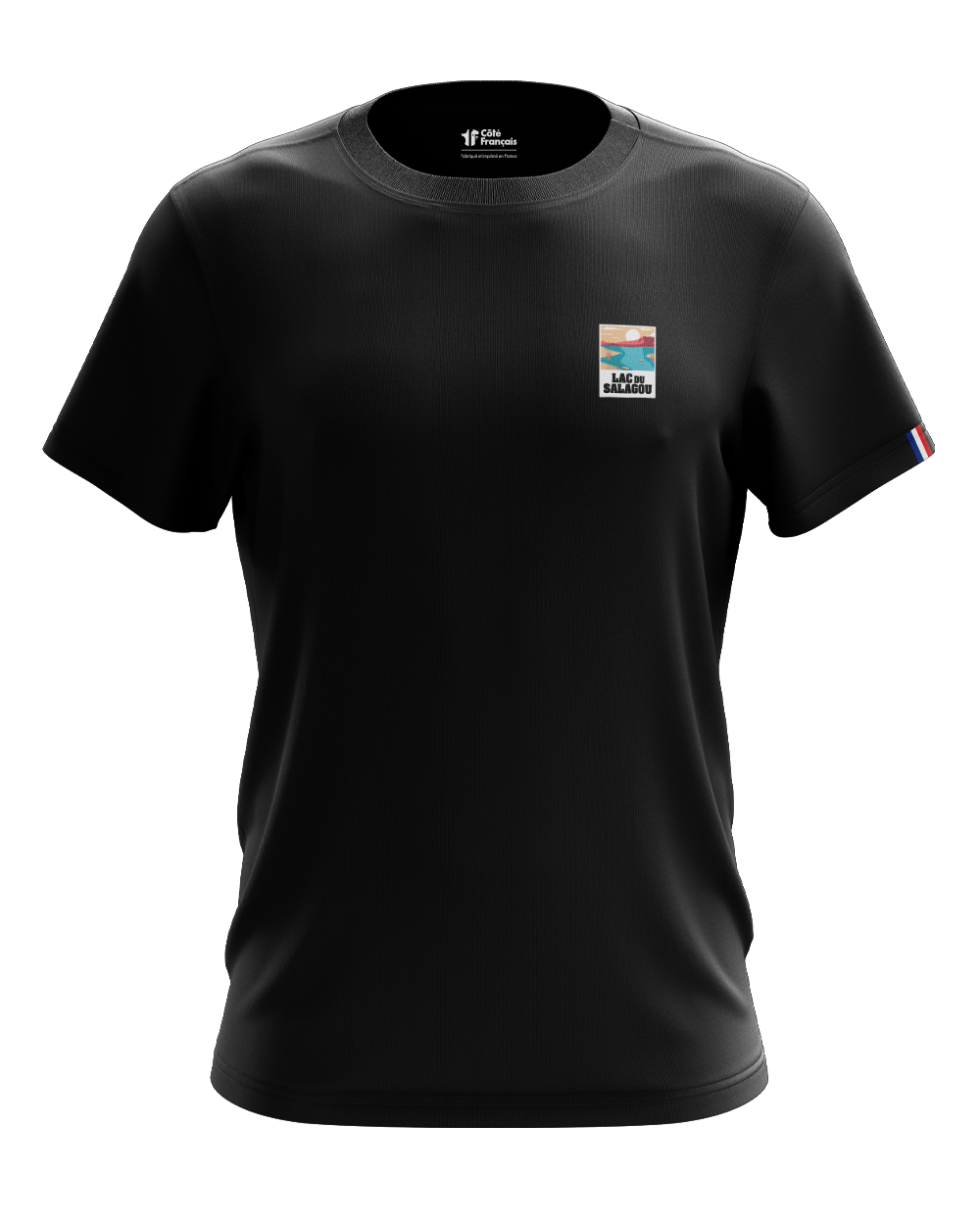 T-Shirt "Lac du Salagou" - noir T-Shirt "Lac du Salagou" - noir