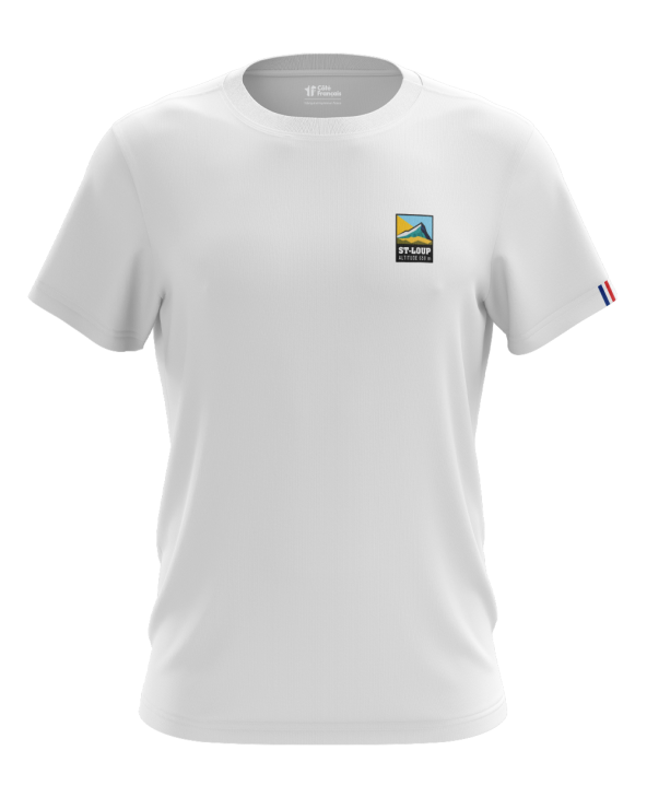 T-Shirt "Pic St Loup" - blanc