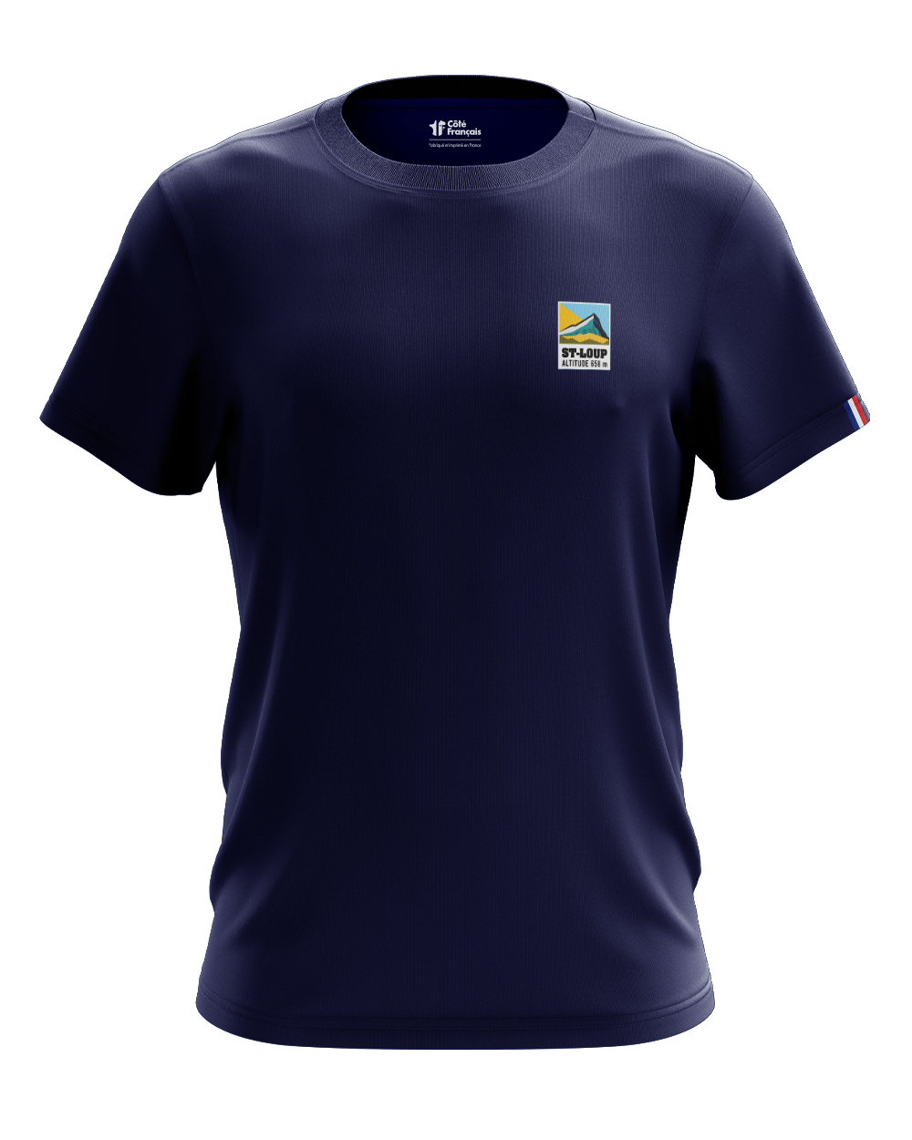 T-Shirt "Pic St Loup" - bleu marine