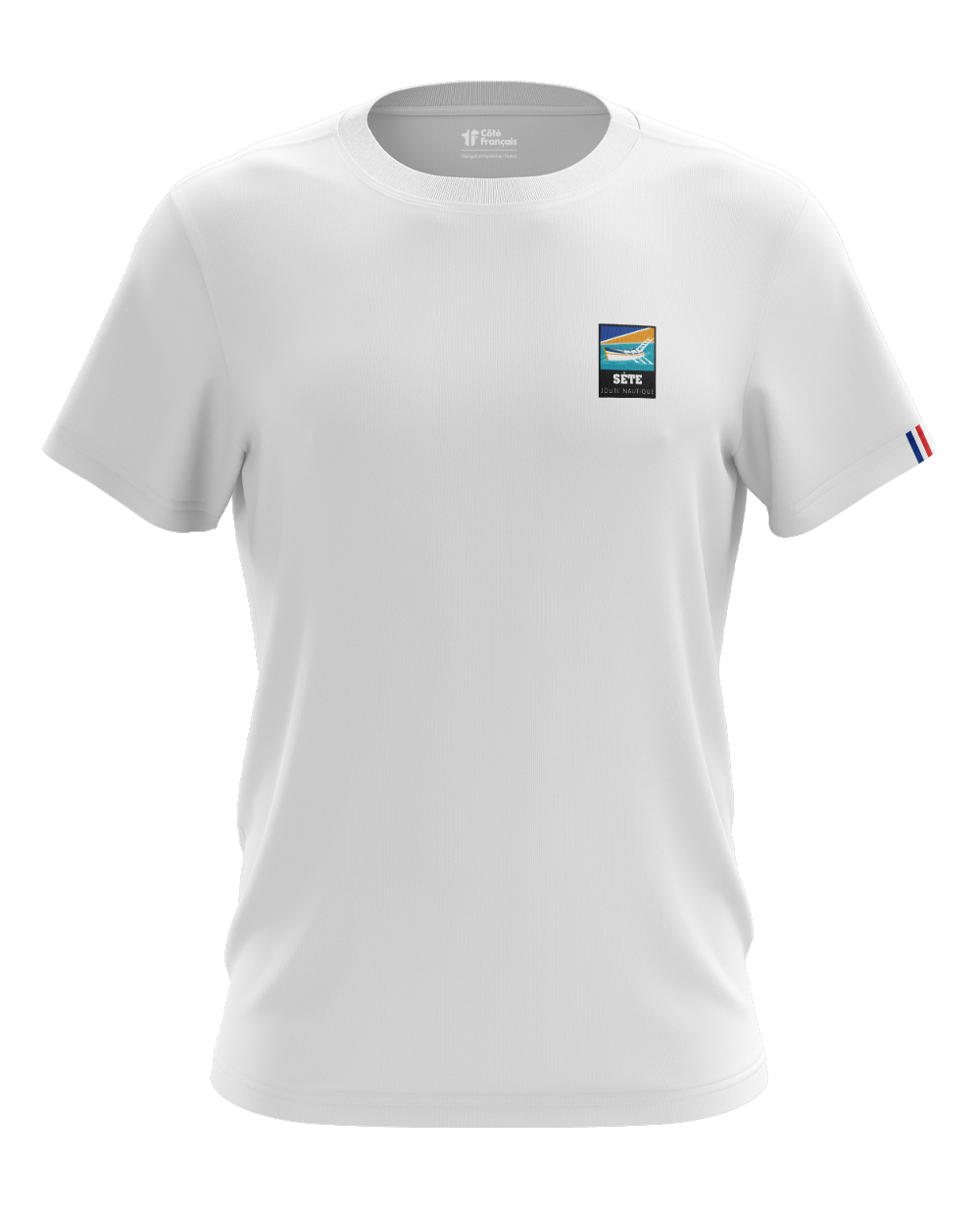 T-Shirt "Sète Barques" - blanc