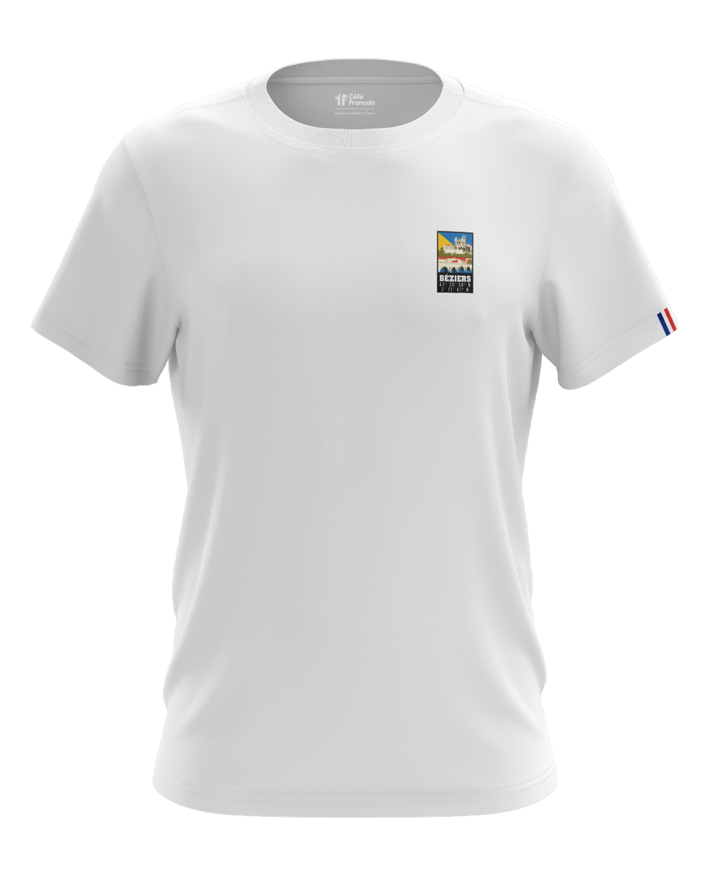 T-Shirt "Ville de Béziers" - blanc